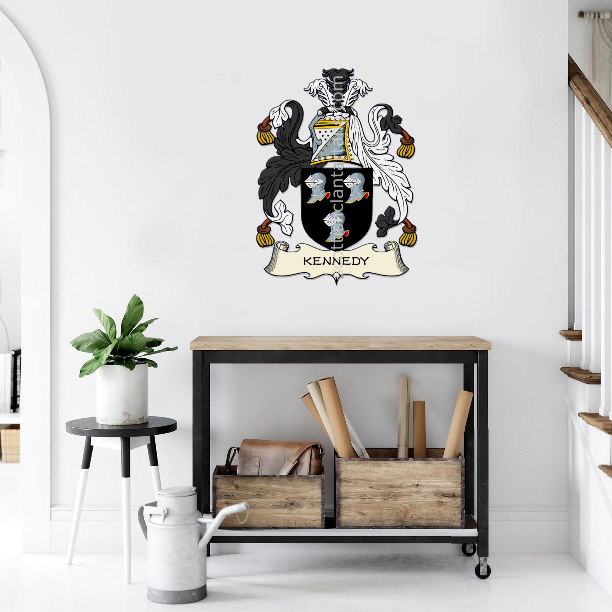 Irish Arms - Kennedy | Metal Wall Art