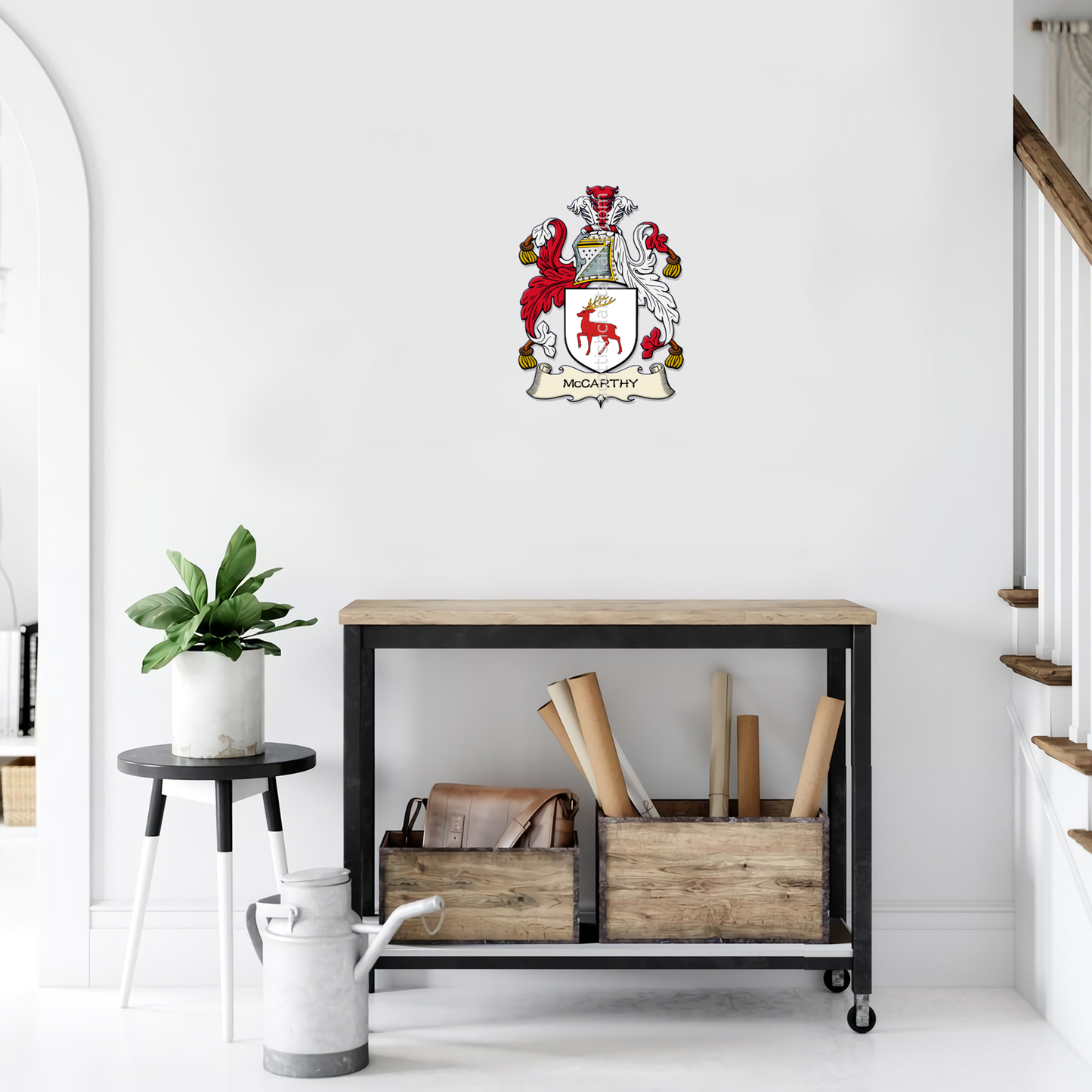 Irish Arms - McCarthy | Metal Wall Art