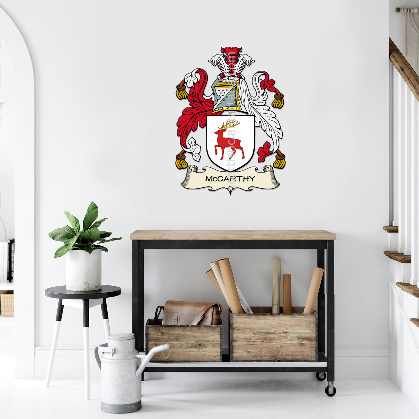 Irish Arms - McCarthy | Metal Wall Art