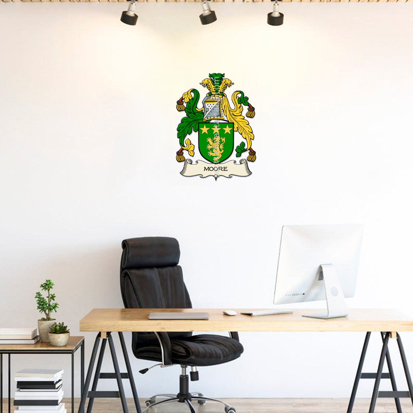 Irish Arms - Moore | Metal Wall Art