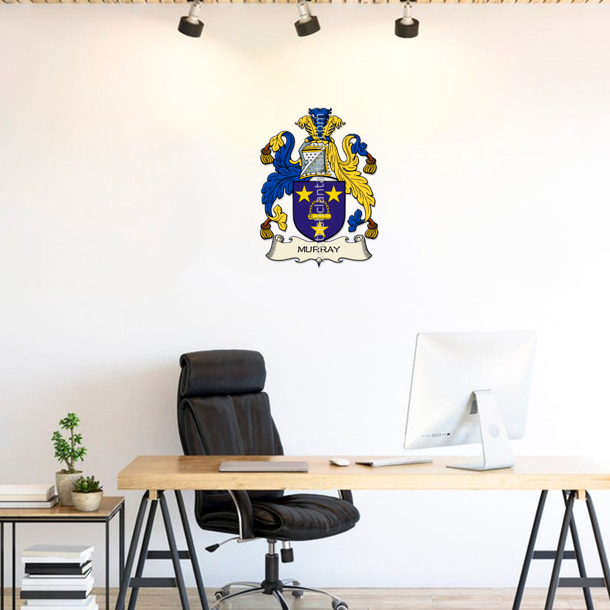 Irish Arms - Murray | Metal Wall Art