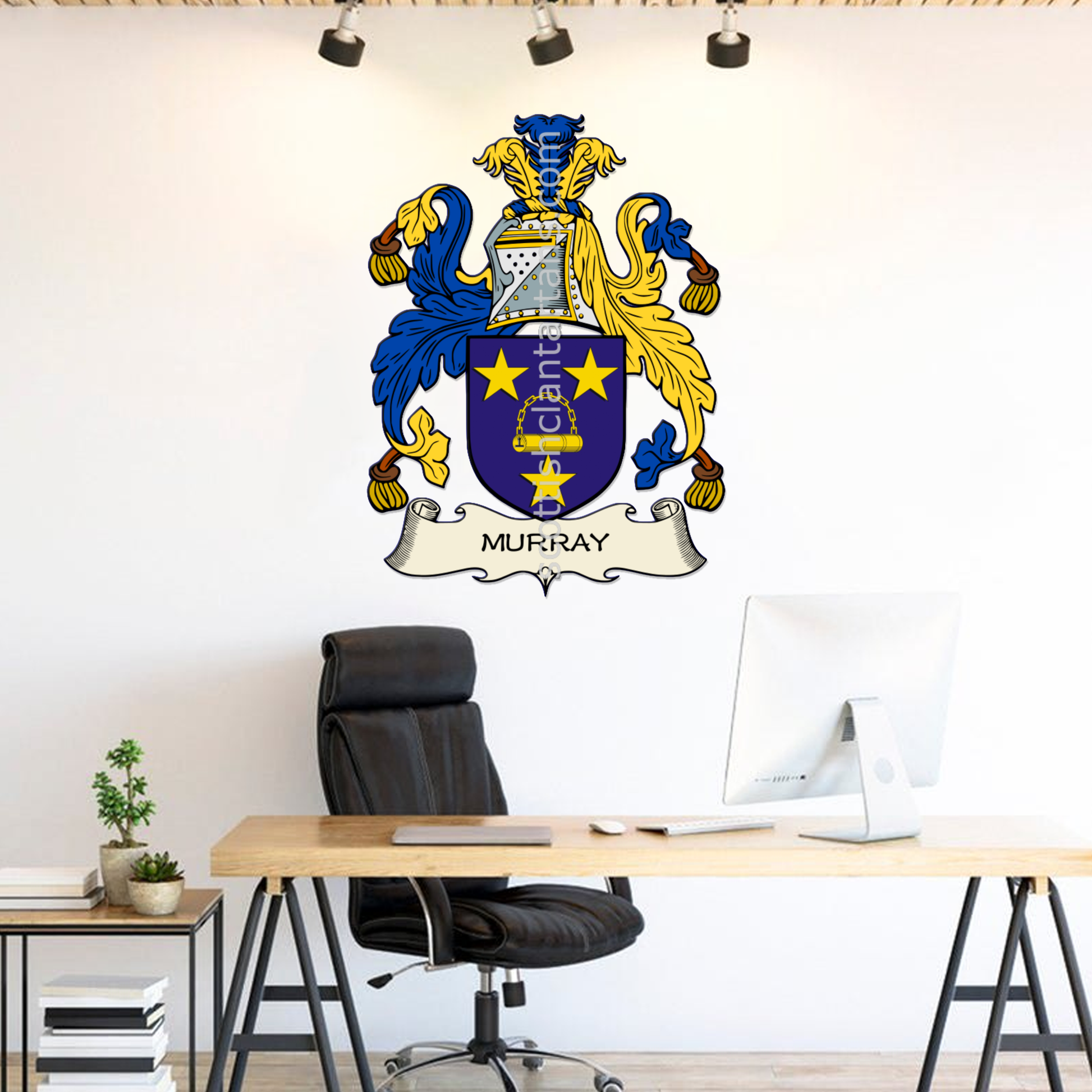 Irish Arms - Murray | Metal Wall Art