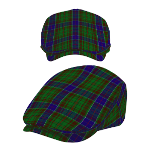 Clan Adams Tartan Flat Cap