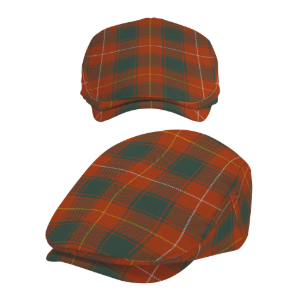 Clan MacPhee Ancient Tartan Flat Cap