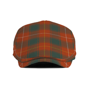 Clan MacPhee Ancient Tartan Flat Cap