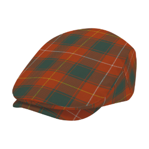 Clan MacPhee Ancient Tartan Flat Cap