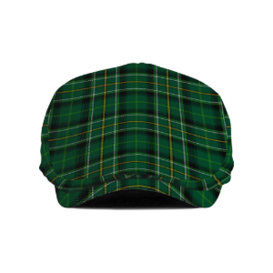 Celtic Tartan Flat Cap