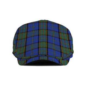 US State - Nebraska Tartan Flat Cap