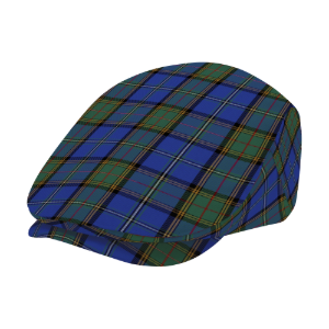 US State - Nebraska Tartan Flat Cap