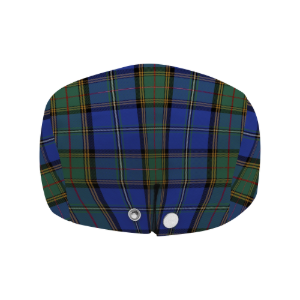 US State - Nebraska Tartan Flat Cap