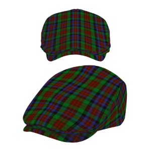 Clan MacDuff Hunting Tartan Flat Cap