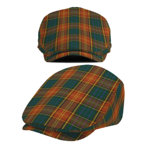 County Roscommon Tartan Flat Cap