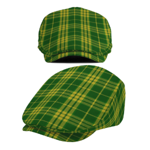 North Dakota Tartan Flat Cap