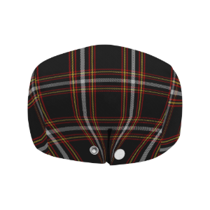 Black Country Tartan Flat Cap