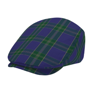Lewis of Wales Tartan Flat Cap