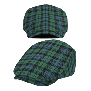 Clan Campbell Ancient Tartan Flat Cap