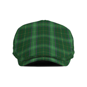 Walsh of Wales Tartan Flat Cap