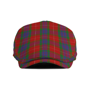 Clan Fraser Tartan Flat Cap
