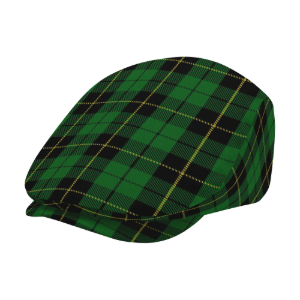 Clan Wallace Hunting Tartan Flat Cap