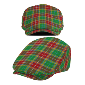 Clan Baxter Tartan Flat Cap