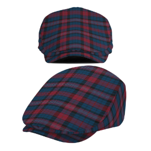 Evans of Wales Tartan Flat Cap