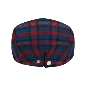 Evans of Wales Tartan Flat Cap