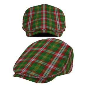 Canada - North West Territories Tartan Flat Cap