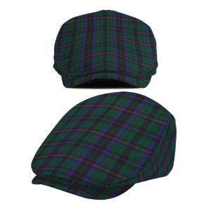 Phillips of Wales Tartan Flat Cap