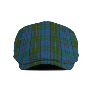 Irish County Donegal Tartan Flat Cap