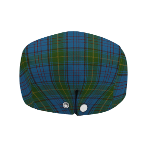 Irish County Donegal Tartan Flat Cap