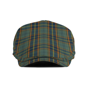 Irish County Antrim Tartan Flat Cap