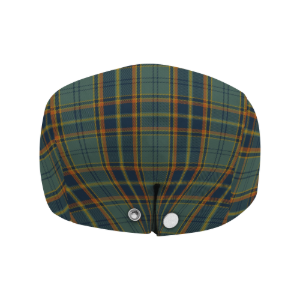 Irish County Antrim Tartan Flat Cap