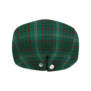 Irish County Armagh Tartan Flat Cap