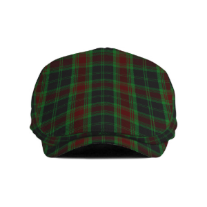 Irish County Carlow Tartan Flat Cap