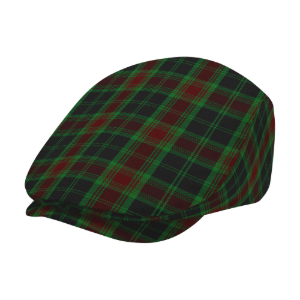 Irish County Carlow Tartan Flat Cap