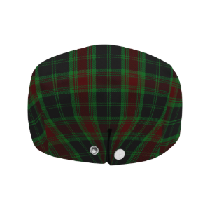 Irish County Carlow Tartan Flat Cap