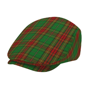 Irish County Cavan Tartan Flat Cap
