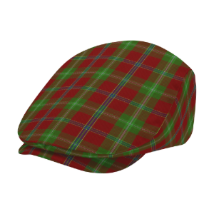 Irish County Connemara Tartan Flat Cap