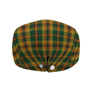 Irish County Derry Tartan Flat Cap
