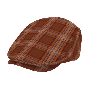 Irish County Down Tartan Flat Cap