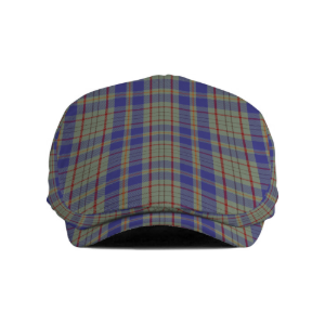 Irish County Kildare Tartan Flat Cap