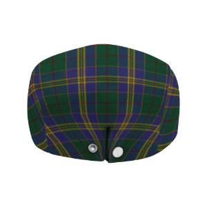 Irish County Kilkenny Tartan Flat Cap