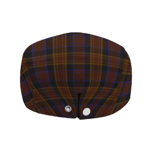 Irish County Laois Tartan Flat Cap