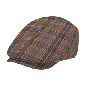 Irish County Leitrim Tartan Flat Cap