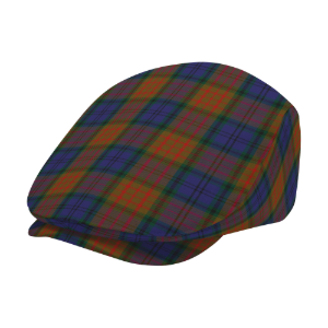 Irish County Longford Tartan Flat Cap