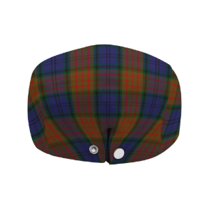 Irish County Longford Tartan Flat Cap