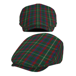 Irish County Mayo Tartan Flat Cap
