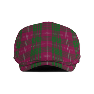 Clan Crawford Tartan Flat Cap