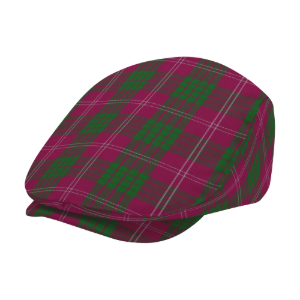 Clan Crawford Tartan Flat Cap