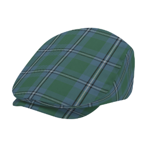 Clan Irvine Ancient Tartan Flat Cap
